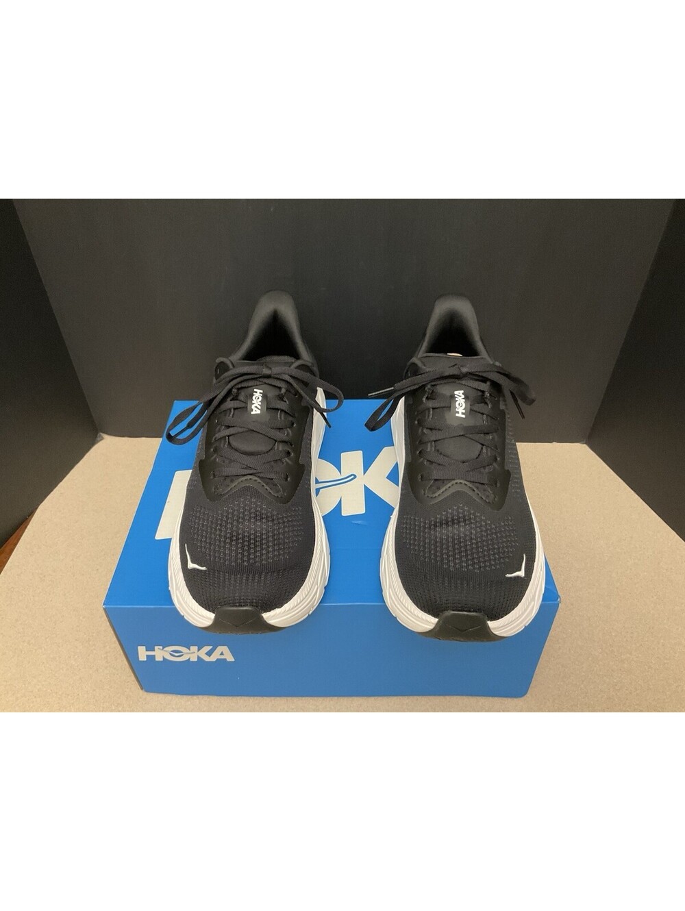 New! Mens Hoka One One ARAHI 7 Black/White Athletic Shoes. Size 9.5D. Nice Shoes - Picture 4 of 9
